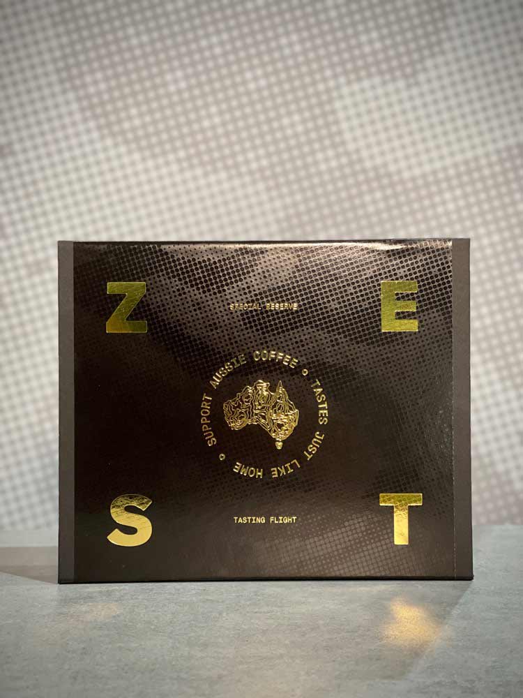 Australia Jack Murat Special Reserve Tasting Flight Zest Coffee