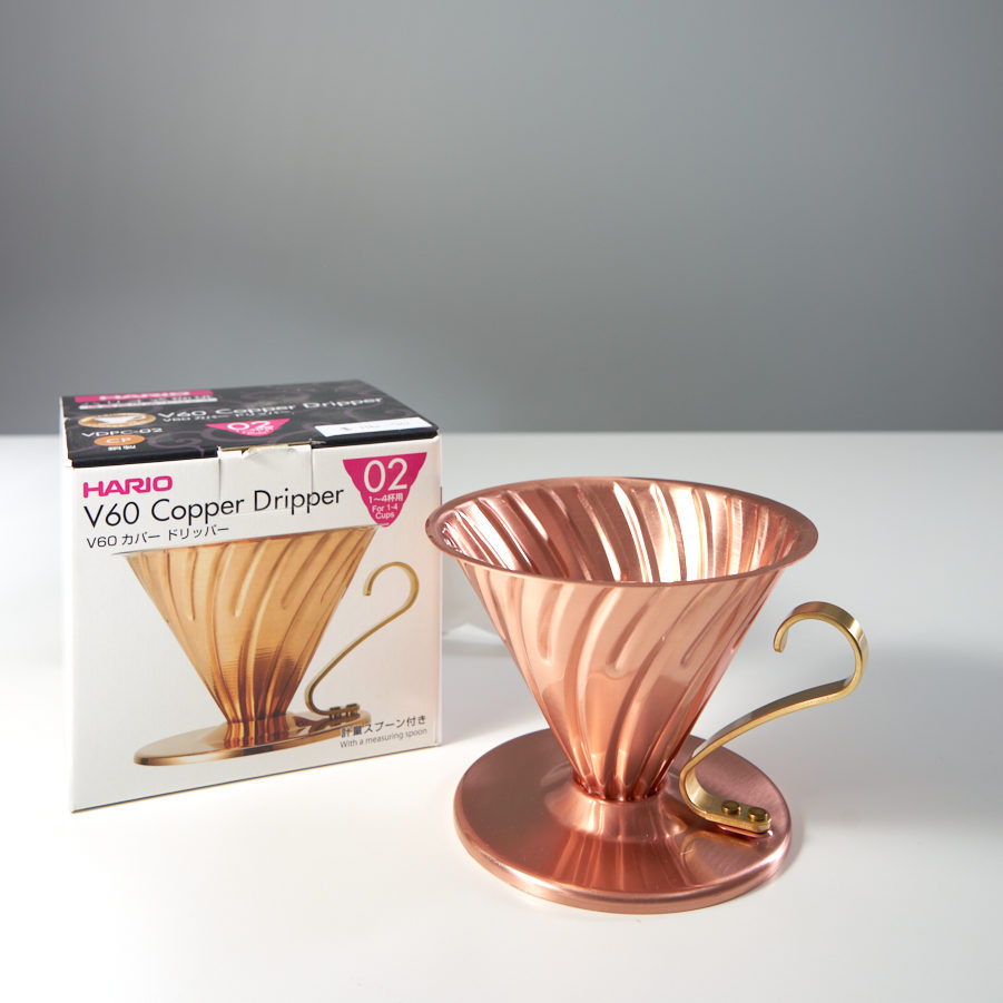 Hario V60 Dripper Copper Zest Coffee