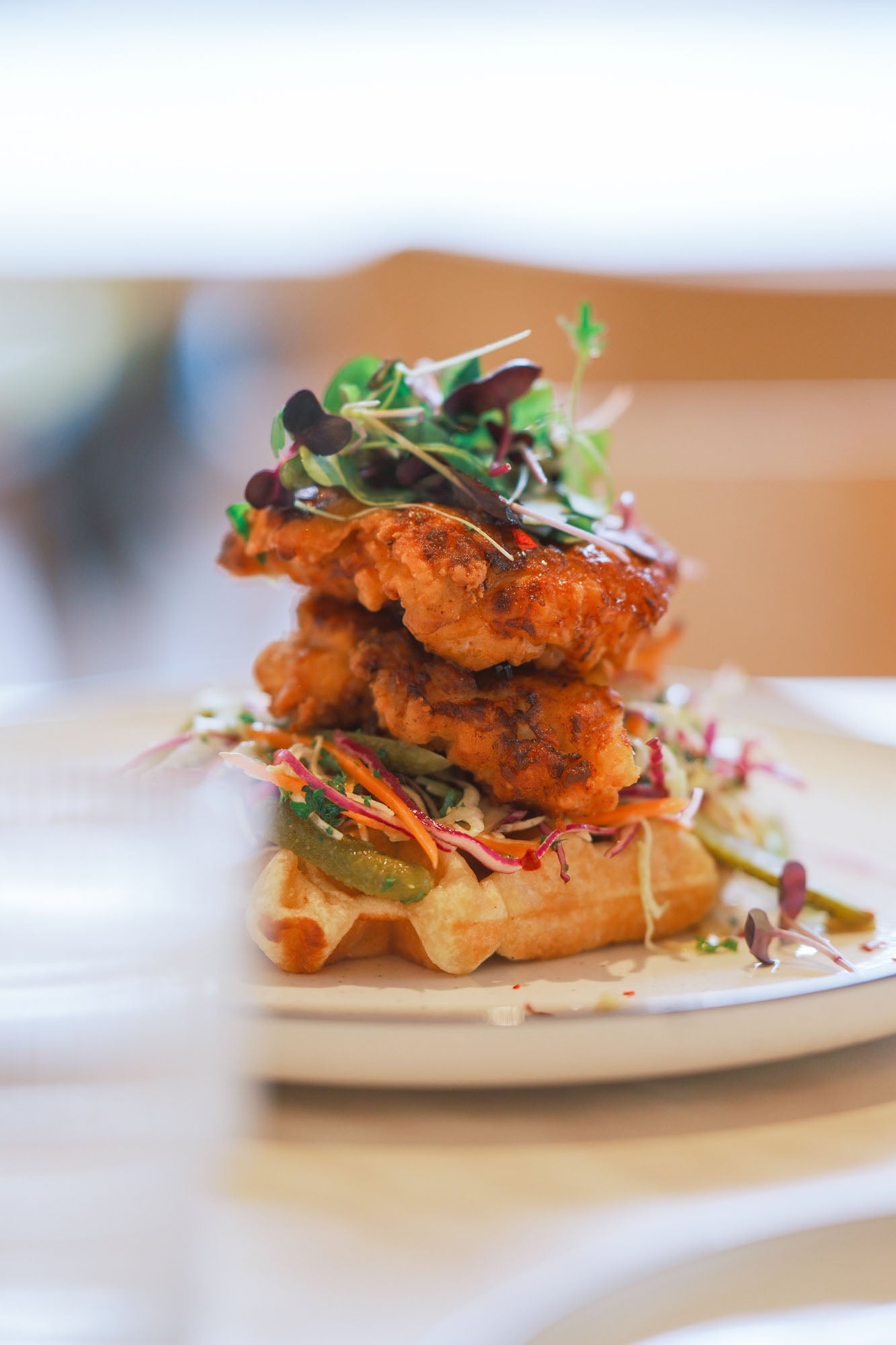 Chicken waffle Camberwll Prospect Espresso