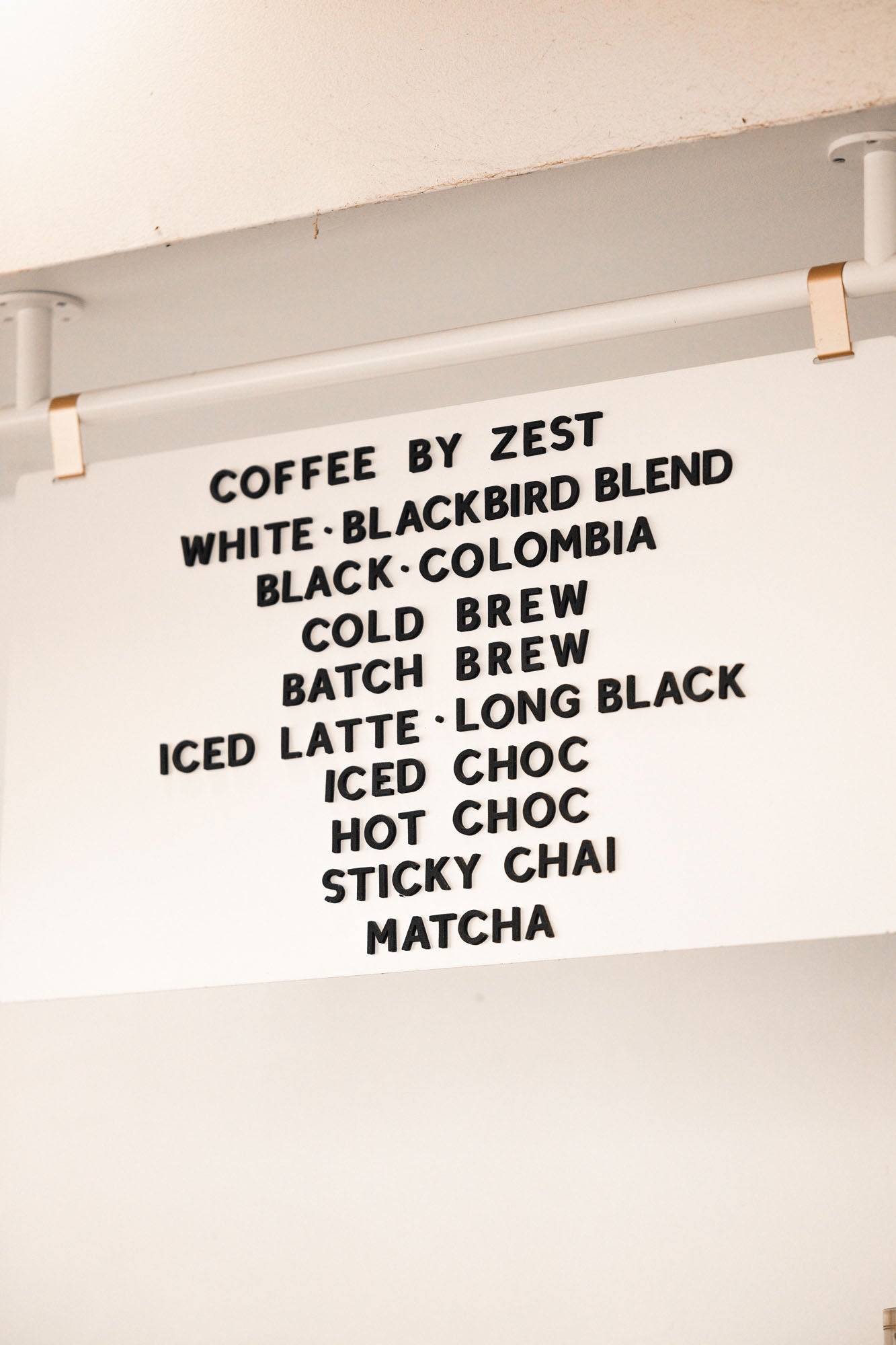 Menu at Cafe Dougie Surry Hills