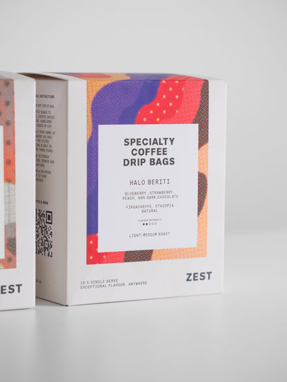 Ethiopia Halo Bereti Specialty Coffee Drip Bags